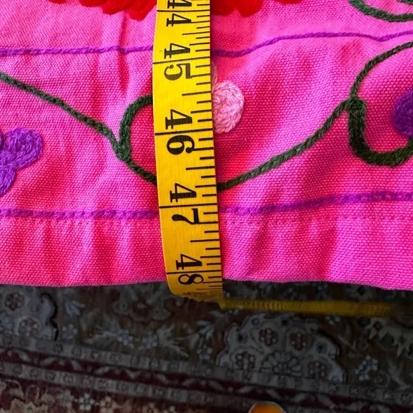 Handmade embroidered The Suzanna size LGE-XXL Kimono/Robe‎ with belt - Picture 15 of 15